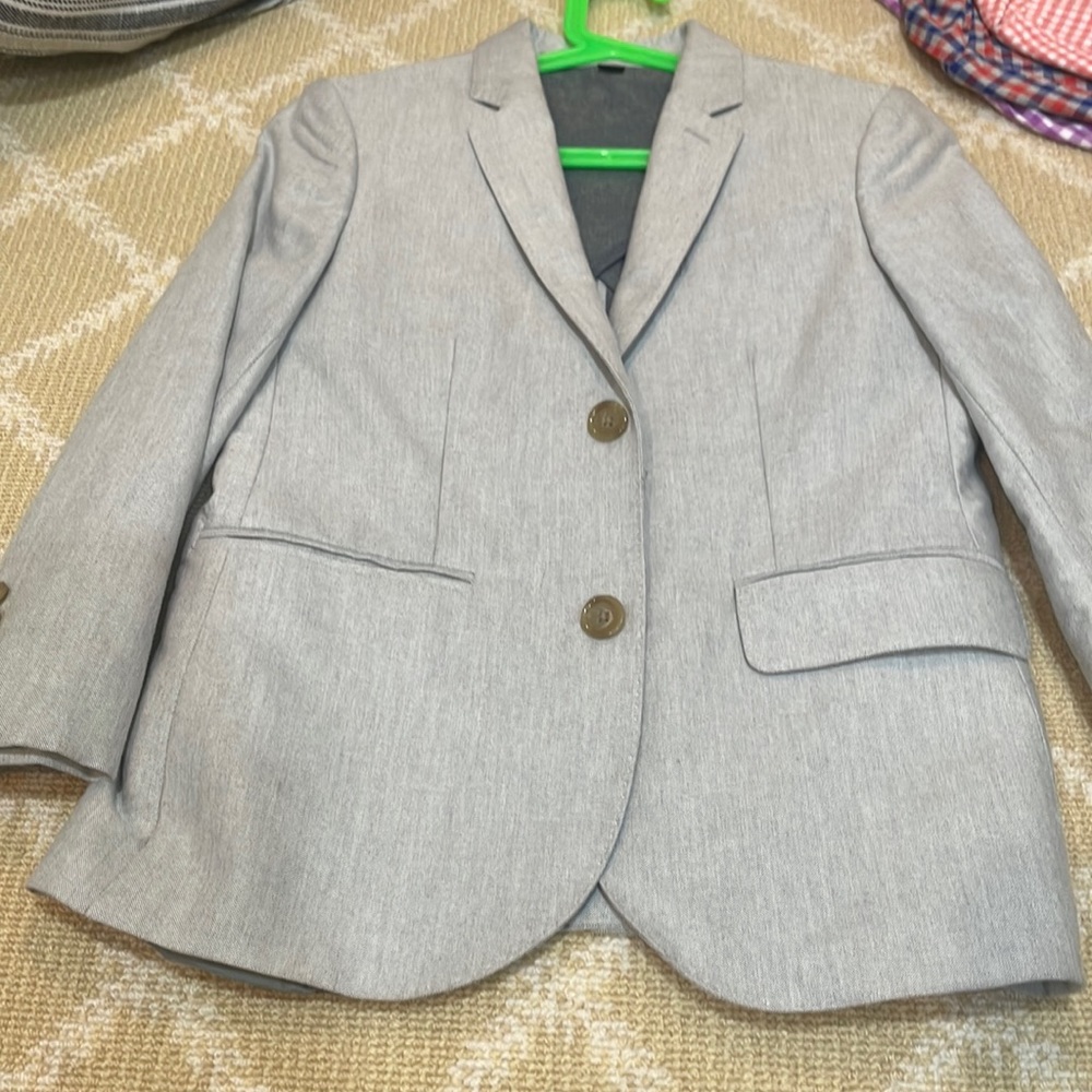 Boys gray blazer/suit jacket size 10 crewcuts. New with tags